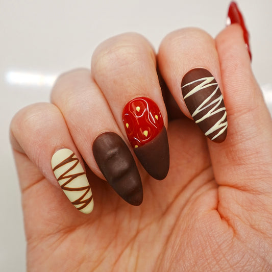 Chocolate Strawberries Set
