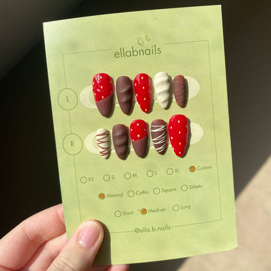 Chocolate Strawberries Set
