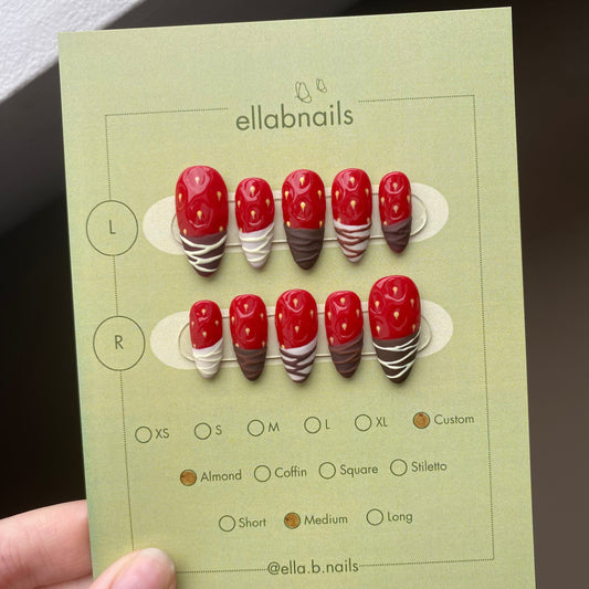 Full Chocolate Strawberries Set